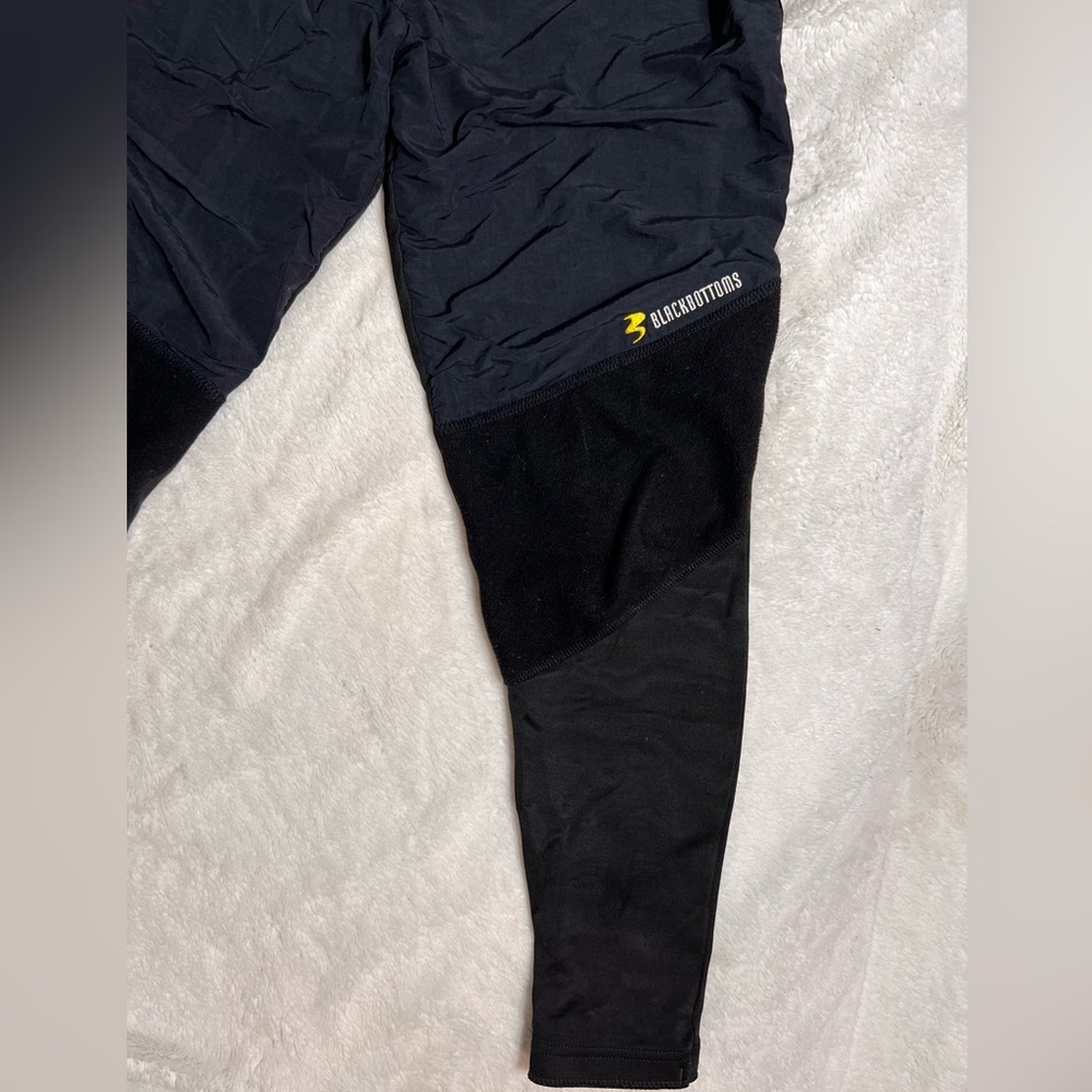 BlackBottoms Black Cycling Pants